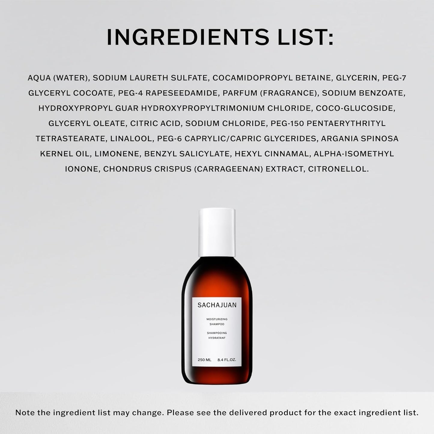 Sachajuan Moisturising Shampoo, 250ml