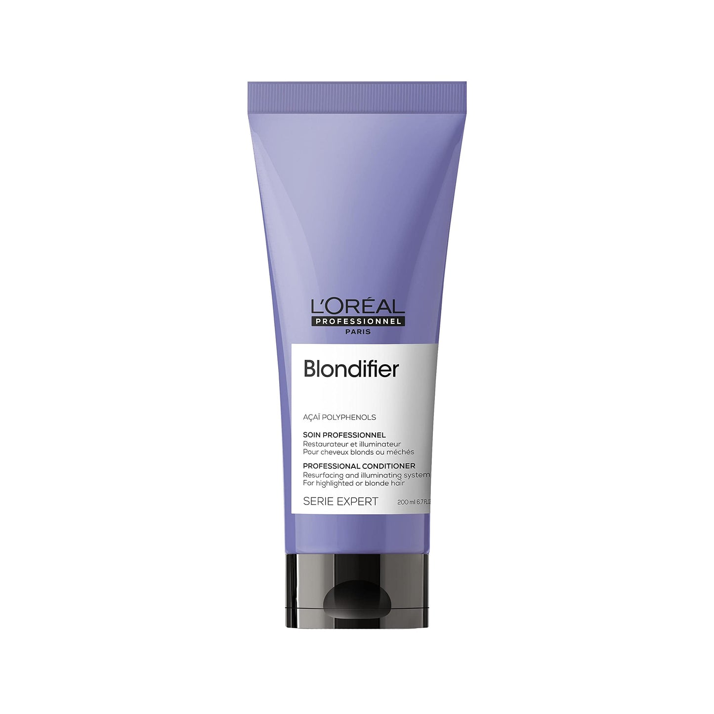 L'Oréal Professionnel Nourishing Conditioner for Blonde and Bleached Hair, Açai Berry Extract, Expert Series, Blondifier Conditioner, 500 ml