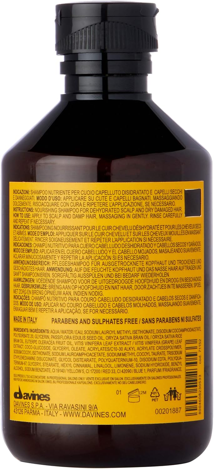 Davines Nourishing Shampoo, 250 ml