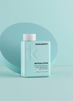KEVIN.MURPHY MOTION.LOTION Curl Enhancing Lotion - For Long, Fine or Wavy Hair/Frizz Control Hair Product - Curl Defining Cream with Sesame & Bergamot Oils - 150 mL