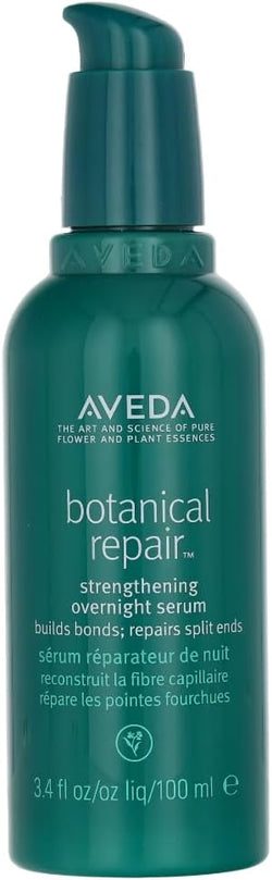 Botanical Repair Strengthening Overnight Serum by Aveda for Women - 3.4 oz Serum