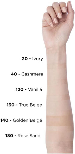 L'Oréal Paris Powder Foundation, Full Coverage, Mattifying, Heat and Humidity proof, Sweat-proof, Infallible, True Beige, 1g