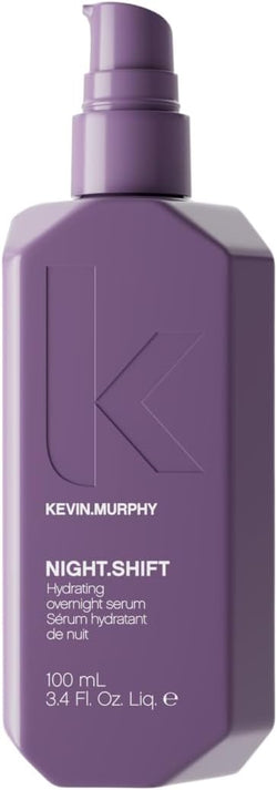 KEVIN.MURPHY NIGHT.SHIFT Overnight Hair Serum - For Dry or Frizzy Hair - Frizz Control Hair Moisturiser, Leave In Hair Treatment with Hyaluronic Acid & Kakadu Plum - 100mL