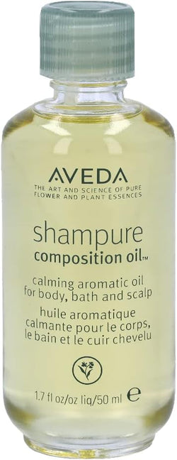 Aveda Shampure Composition Oil | Bath, Body & Scalp | with Meadowfoam Oil & Certified Organic Sunflower | Calming Aroma of Certified Organic Lavender, Petitgrain, Ylang Ylang, 1.7 Fl Oz