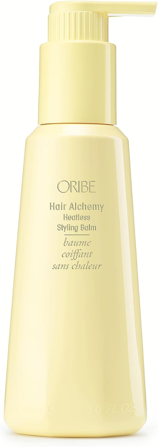 Oribe Hair Alchemy Heatless Hair Styling Balm - Reduces Breakage & Strengthens Hair - Air Dry & Heatless Styles - Softens & Smooths Frizz & Flyaways - For Fine To Medium Hair - 5 oz