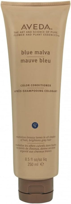 Aveda Blue Malva Color Conditioner | Purple Conditioner for Silver, Gray, Blonde Hair | Neutralizes Brassiness | Deeply Conditions Hair, 8.5 Fl Oz
