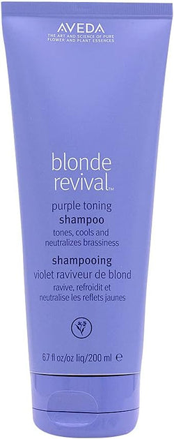 Aveda Blonde Revival Purple Toning Shampoo 200 ml - Anti-Yellow