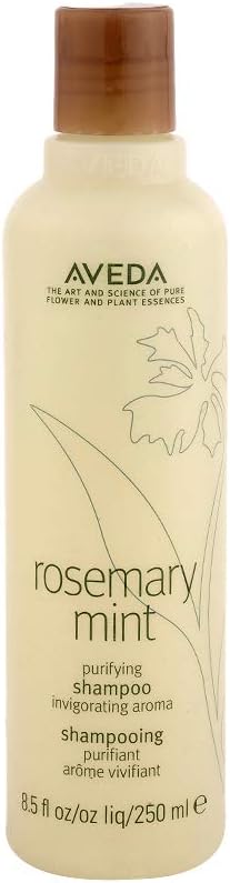 Aveda Rosemary Mint Purifying Shampoo | Clarifying Shampoo | Adds Shine | for Normal to Oily Hair, Fine to Medium Hair Types | 97% Naturally Derived*, 8.5 Fl Oz