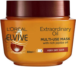 L'Oréal Paris, Elvive Extraordinary Oil, Jojoba Oil Immersion Mask, 300 ml