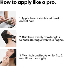 L'Oréal Professionnel Absolut Repair Molecular Mask | Repairing Salon Haircare for Damaged Hair | Peptides & Amino Acids | 250ml