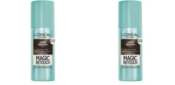 L’Oreal Paris Magic Retouch Instant Root Concealer Spray, Shade: Brown, for Quick Grey Coverage, Easy Application, Natural Finish, Scalp Coverage, Suitable for All Hair Colours, 75ml