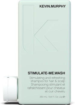 KEVIN.MURPHY STIMULATE-ME.WASH Thickening Clarifying Shampoo - For Thinning or Weak Hair & Scalp Cleansing - Sulphate-Free Formula With Camphor, Bergamot & Black Pepper - 250 mL
