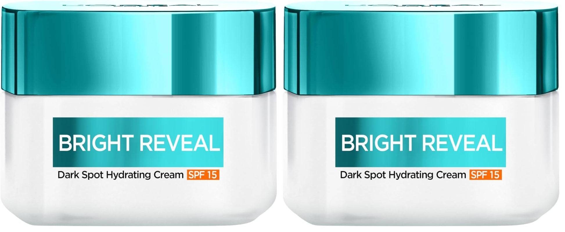 L’Oréal Paris Bright Reveal, Niacinamide, Dark Spot Hydrating Day Cream, Protects, Brightens and Evens Skin Tone, SPF 15, 50ml