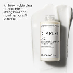 Olaplex No. 5 Bond Maintenance Conditioner, Repairs, Strengthens, & Nourishes All Hair Types, Leaving Hair Feeling Soft & Adds Shine, 1000ml