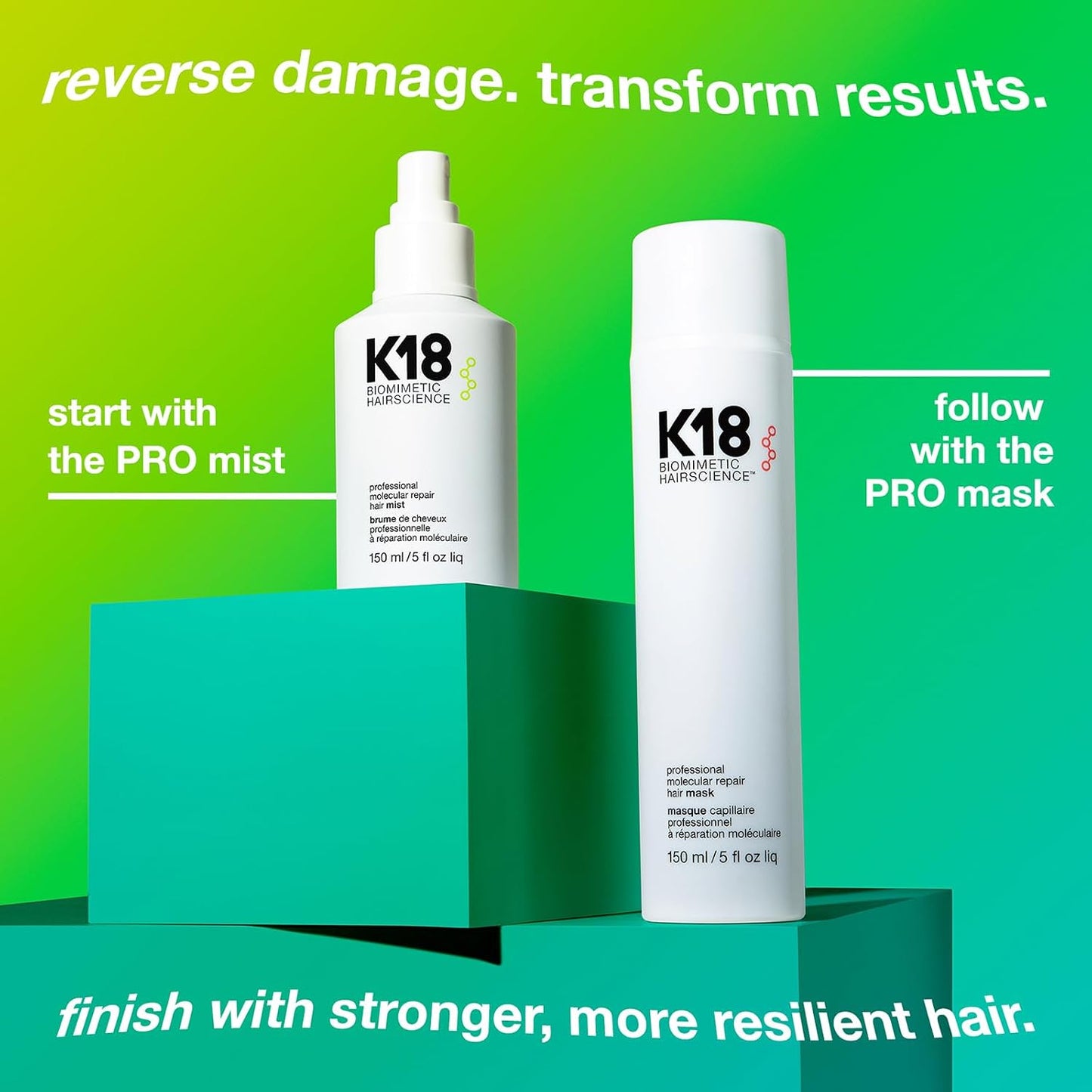 K18 Professional Molecular Repair Hair Mist 150 ml
