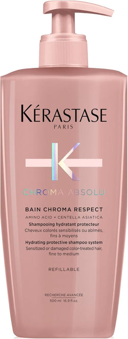 Kérastase Chroma Absolu Respect Shampoo – Professional Hair Care for Shine, Repair & Smoothness 500ml