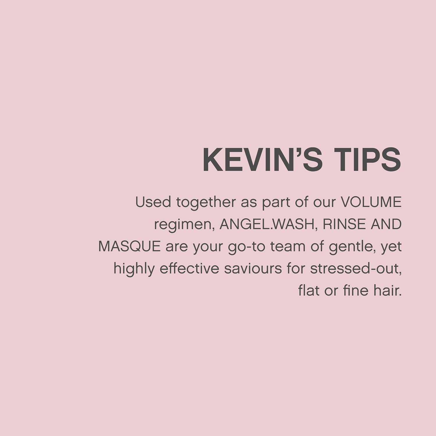 Kevin Murphy Angel.Wash (Shampoo For Fine Hair) 40ml/1.4oz