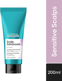 L’Oréal Professionnel Scalp Advanced Anti-Discomfort Treatment | Salon Grade Treatment For Sensitive Scalps | Enriched with Niacinamide | 200 ml