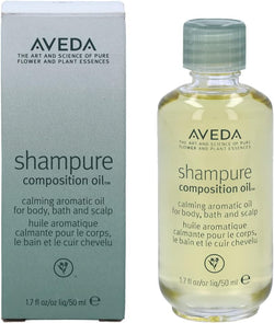 Aveda Shampure Composition Oil | Bath, Body & Scalp | with Meadowfoam Oil & Certified Organic Sunflower | Calming Aroma of Certified Organic Lavender, Petitgrain, Ylang Ylang, 1.7 Fl Oz