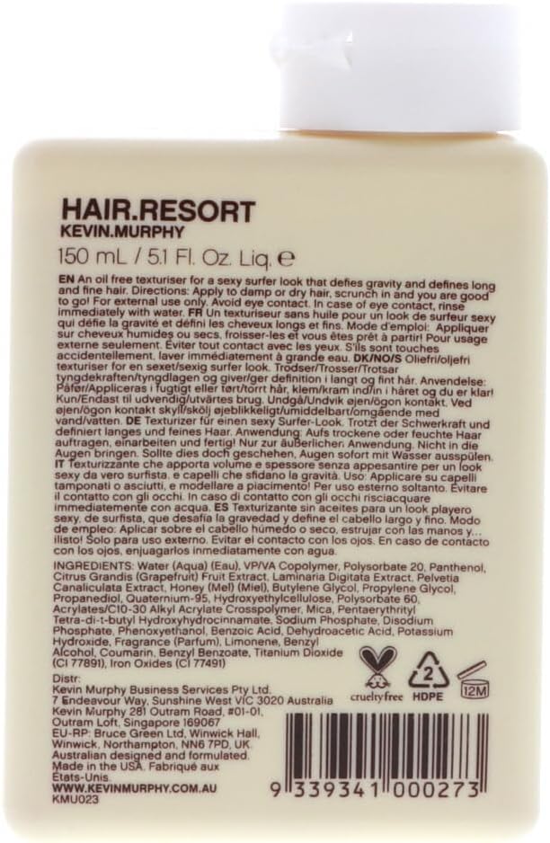 KEVIN MURPHY HAIR.RESORT 150ml / 5.1 Fl Oz