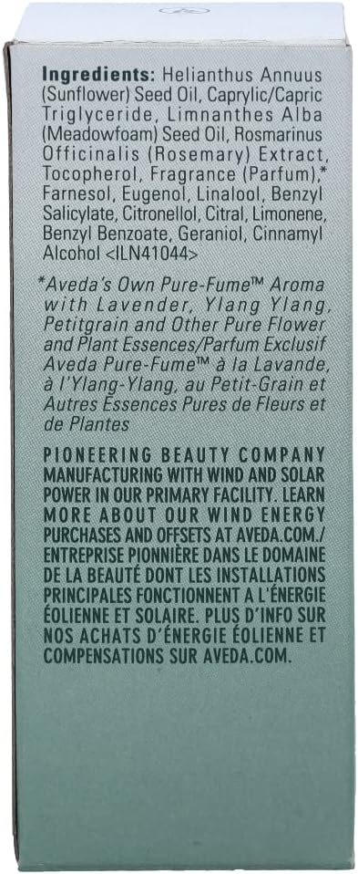 Aveda Shampure Composition Oil | Bath, Body & Scalp | with Meadowfoam Oil & Certified Organic Sunflower | Calming Aroma of Certified Organic Lavender, Petitgrain, Ylang Ylang, 1.7 Fl Oz