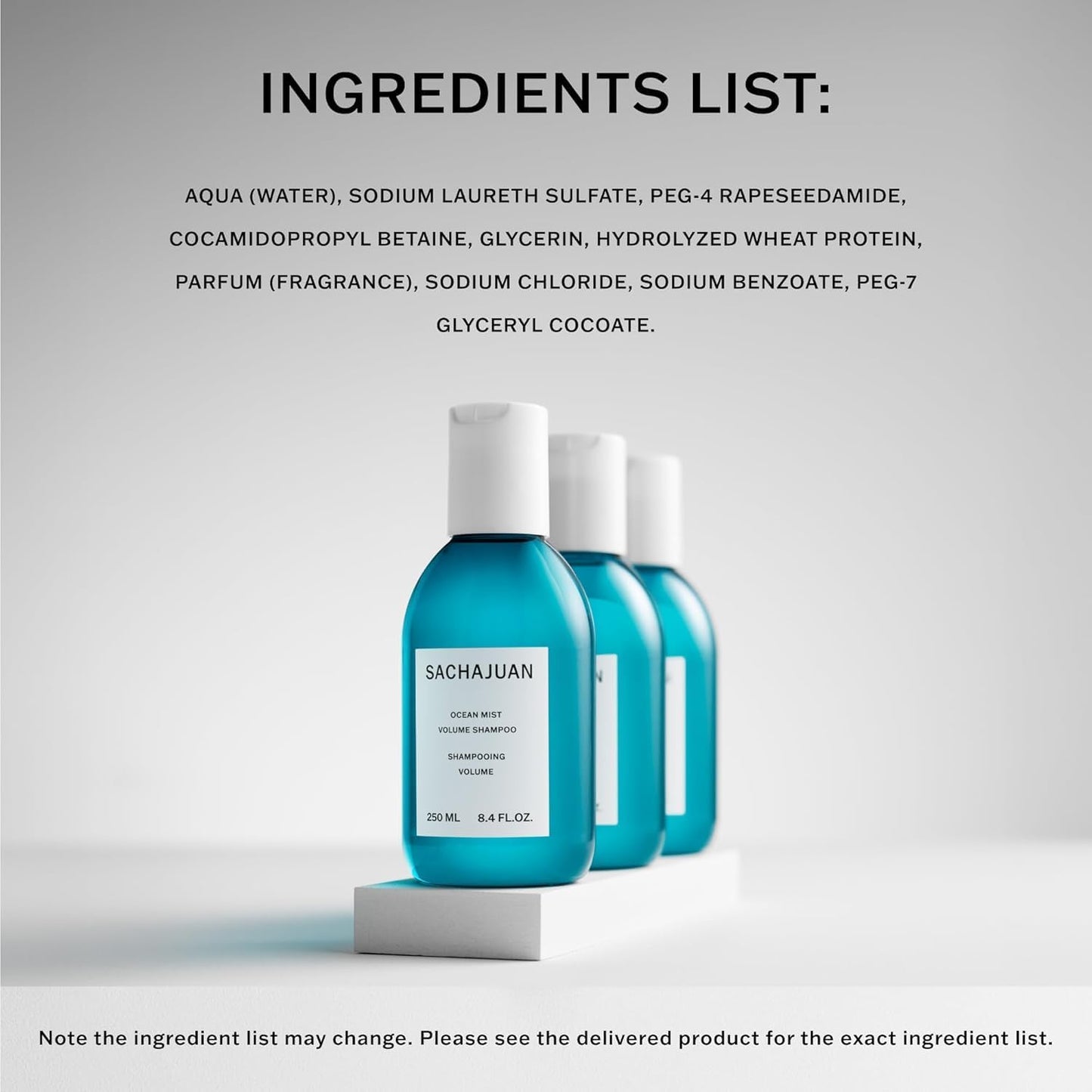 Sachajuan Ocean Mist Volume Shampoo, 250ml