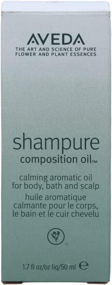 Aveda Shampure Composition Oil | Bath, Body & Scalp | with Meadowfoam Oil & Certified Organic Sunflower | Calming Aroma of Certified Organic Lavender, Petitgrain, Ylang Ylang, 1.7 Fl Oz