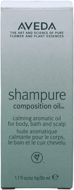 Aveda Shampure Composition Oil | Bath, Body & Scalp | with Meadowfoam Oil & Certified Organic Sunflower | Calming Aroma of Certified Organic Lavender, Petitgrain, Ylang Ylang, 1.7 Fl Oz