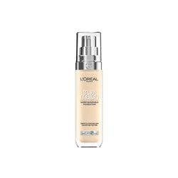 L'Oréal Paris Foundation for Face, Skincare Infused with Hyaluronic Acid, True Match Hydrating Liquid Foundation for All Skin Tones, 3N Creamy Beige, 30ml