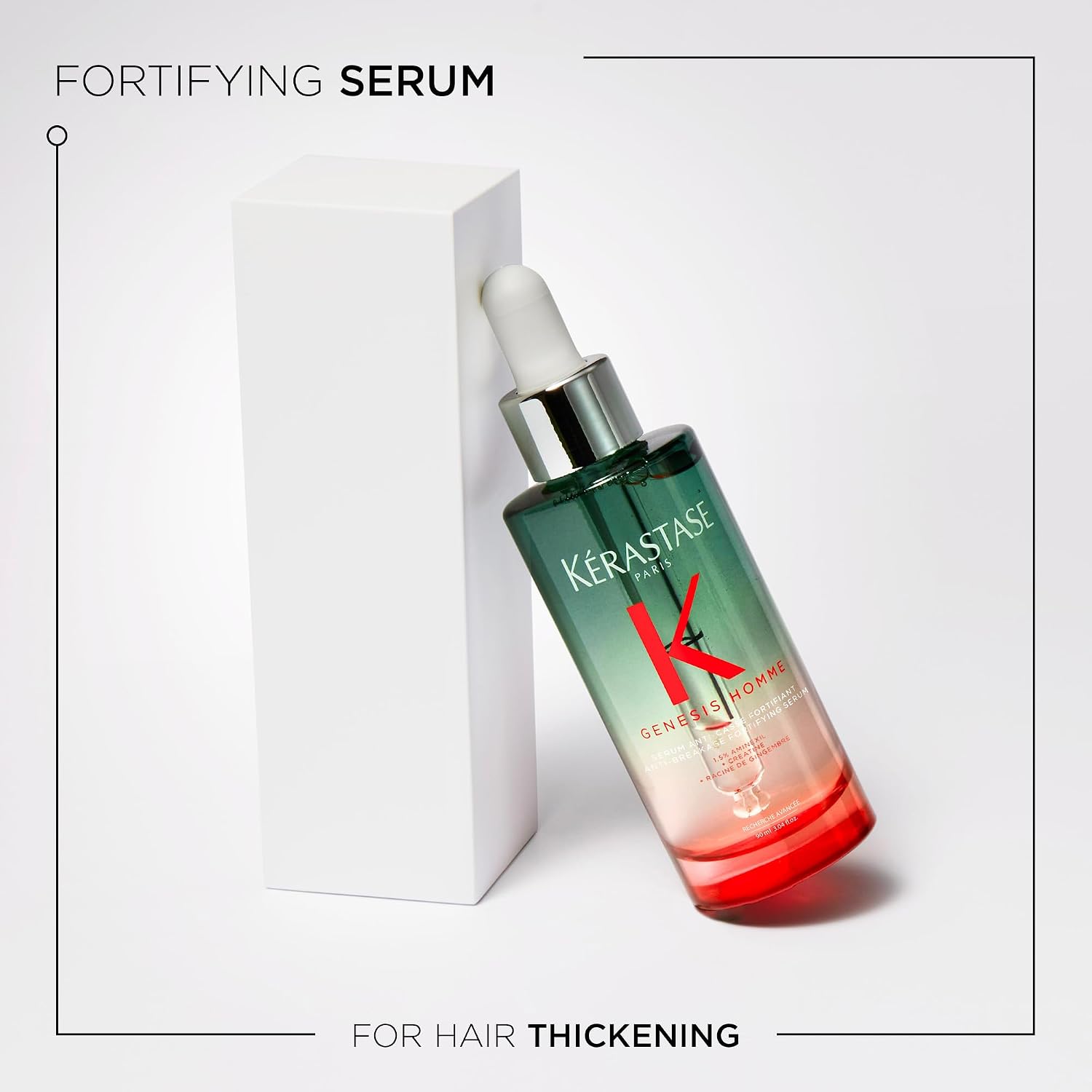 Kérastase Genesis Homme Serum – Professional Hair Care for Shine, Repair & Smoothness 90ml