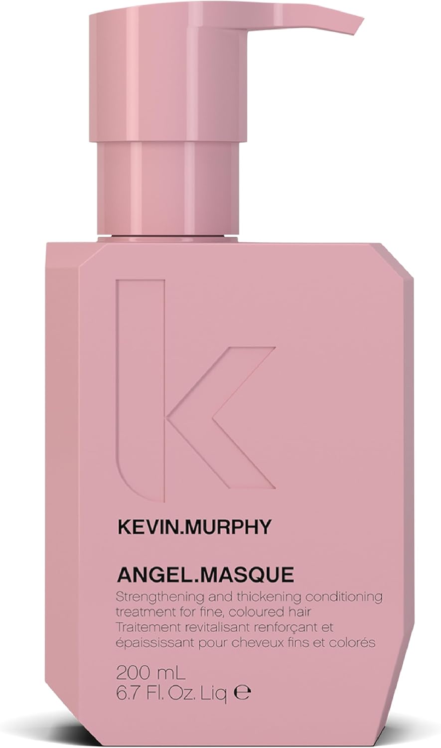 KEVIN.MURPHY ANGEL.MASQUE Deep Conditioning Hair Mask - For Fine, Damaged & Colour-Treated Hair - Strengthening & Repairing Sulphate-Free Treatment with Lotus & Bamboo, 200mL