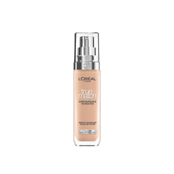 L'Oréal Paris Foundation for Face, Skincare Infused with Hyaluronic Acid, True Match Hydrating Liquid Foundation for All Skin Tones, 3N Creamy Beige, 30ml