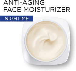 L'OREAL Paris Revitalift Anti Wrinkle + Firming Night Cream, 1.7 oz., Blue (CX)