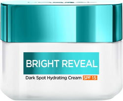 L’Oréal Paris Bright Reveal, Niacinamide, Dark Spot Hydrating Day Cream, Protects, Brightens and Evens Skin Tone, SPF 15, 50ml