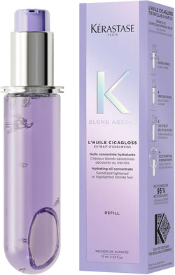 Kérastase Blond Absolu Oil Refill – Professional Hair Care for Shine, Repair & Smoothness 75ml