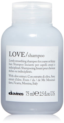 Davines LOVE Shampoo Smoothing 1000ml Pump Included White