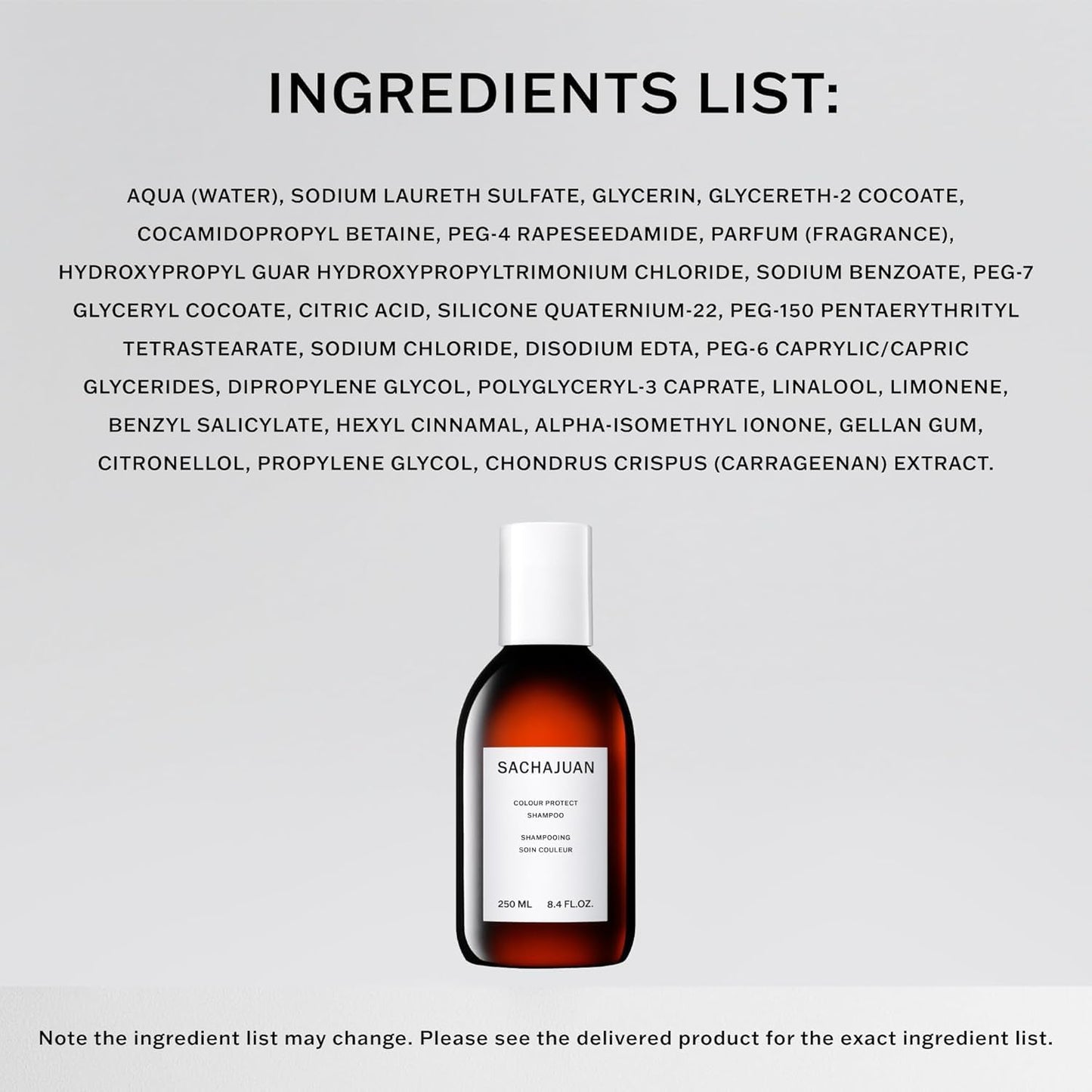 Sachajuan Colour Protect Shampoo, 250ml
