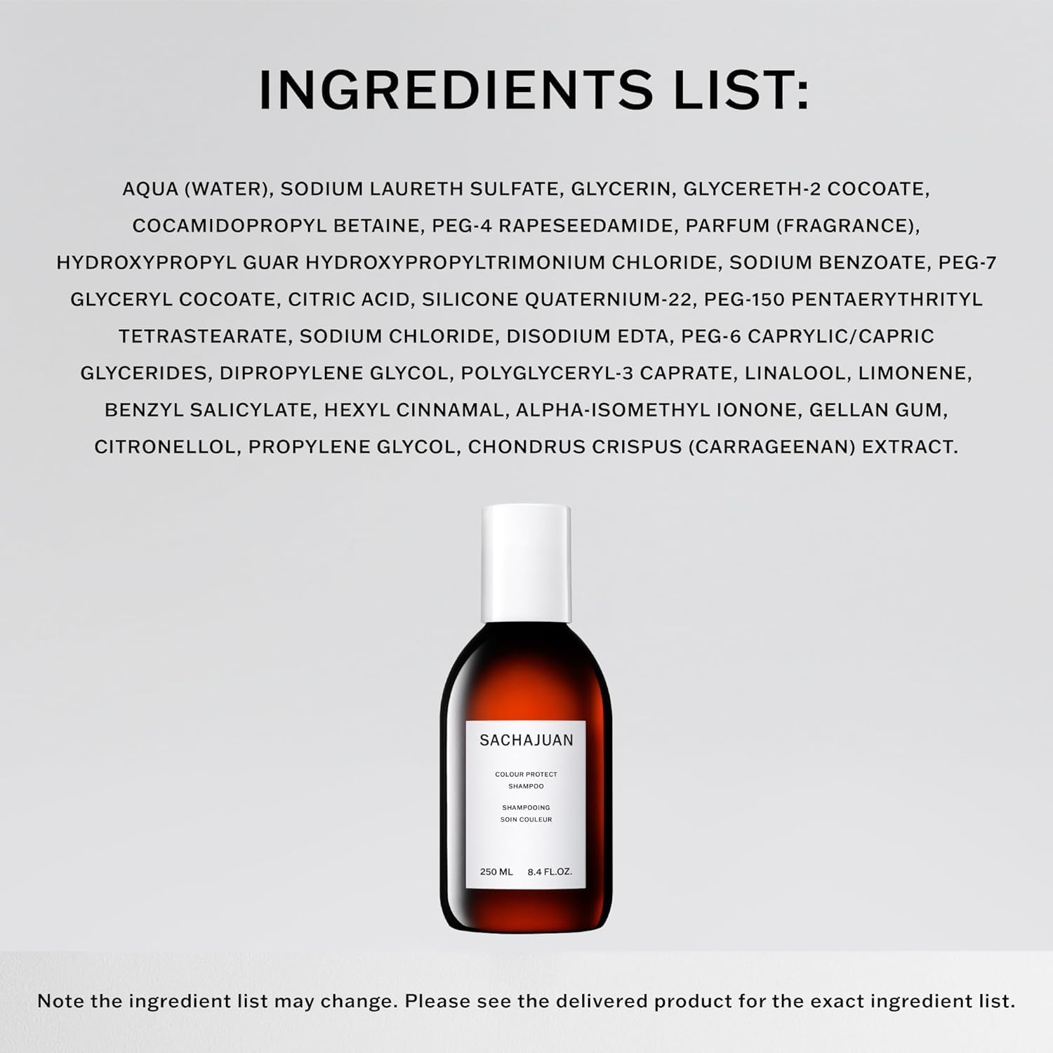 Sachajuan Colour Protect Shampoo, 250ml