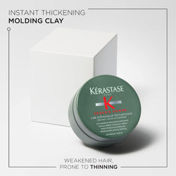 Kérastase Genesis Homme Thickening Clay – Professional Hair Care for Shine, Repair & Smoothness 75ml