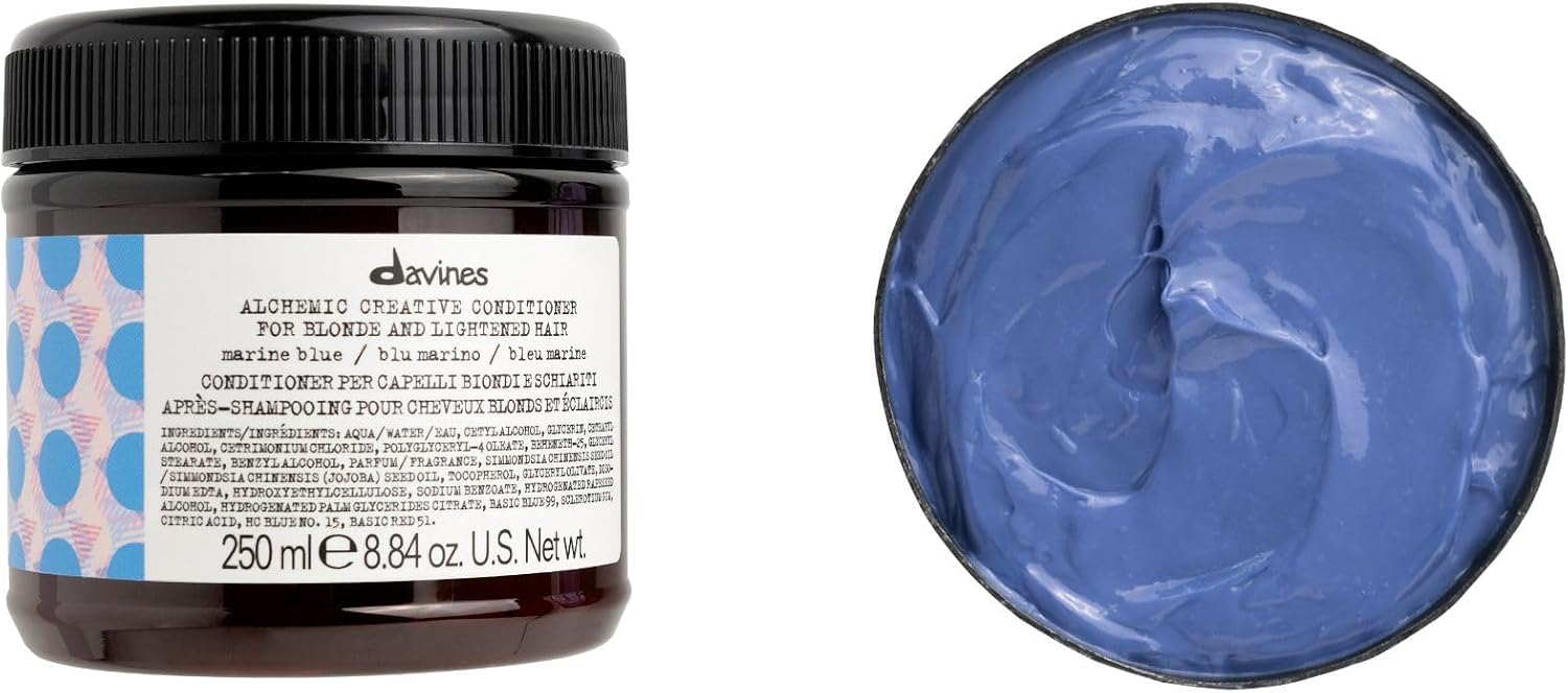 Davines Alchemic Creative Conditioner - # Marine Blue (For Blonde and Lightened Hair) 250ml/8.84oz