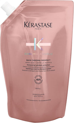 Kérastase Chroma Absolu Respect Refill Shampoo – Professional Hair Care for Shine, Repair & Smoothness 500ml