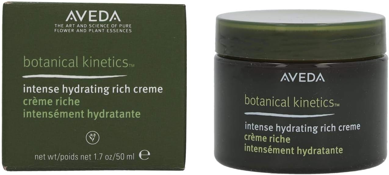 Aveda Botanical Kinetics Intense Hydrating Rich Creme | Face Cream for Dry to Very Dry Skin | with Cupuaçu Butter, 1.7 Fl Oz