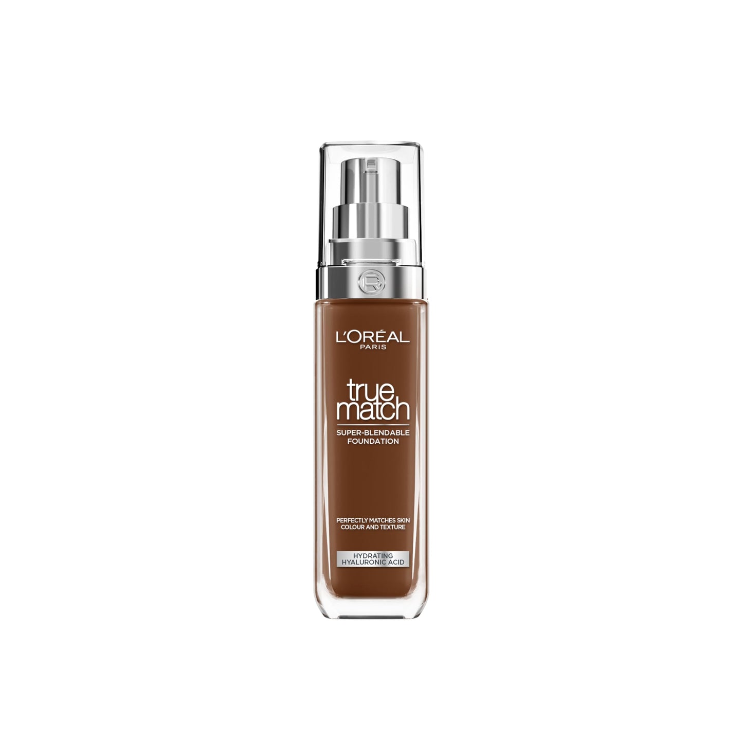 L'Oréal Paris Foundation for Face, Skincare Infused with Hyaluronic Acid, True Match Hydrating Liquid Foundation for All Skin Tones, 3N Creamy Beige, 30ml