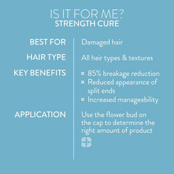 Pureology Strength Cure Shampoo | For Damaged, Color-Treated Hair | Fortifies & Strengthens Hair | Sulfate-Free | Vegan | 266ml
