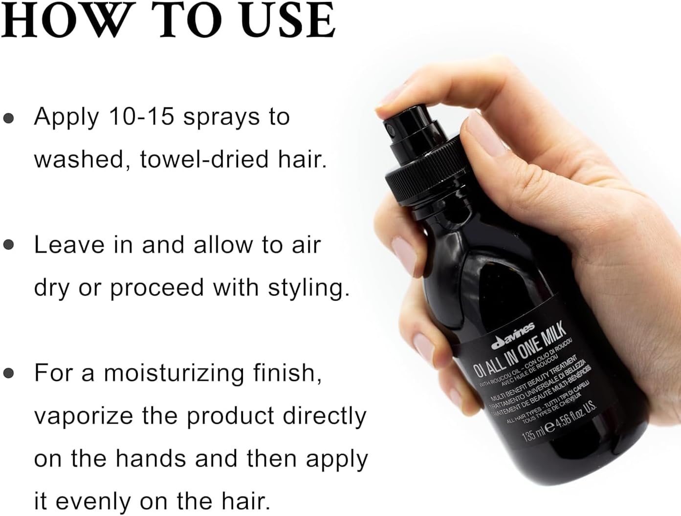 Davines Oi All In One Milk 135ml
