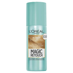 L’Oreal Paris Magic Retouch Instant Root Concealer Spray, Shade: Brown, for Quick Grey Coverage, Easy Application, Natural Finish, Scalp Coverage, Suitable for All Hair Colours, 75ml