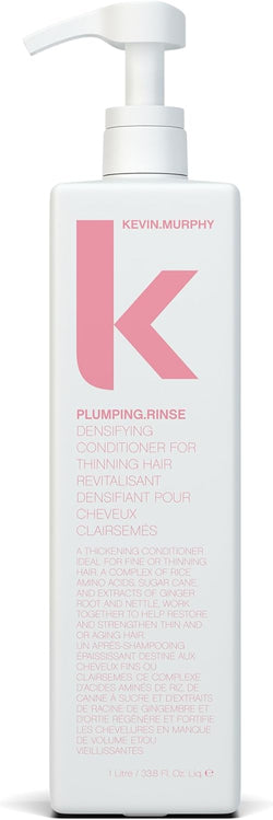 KEVIN.MURPHY PLUMPING.RINSE - Thickening Hair Conditioner - For Fine, Thin & Aging Hair - Hydrating Conditioner - For Shine, Volume & Texture - With Bamboo Extract & Shea Butter