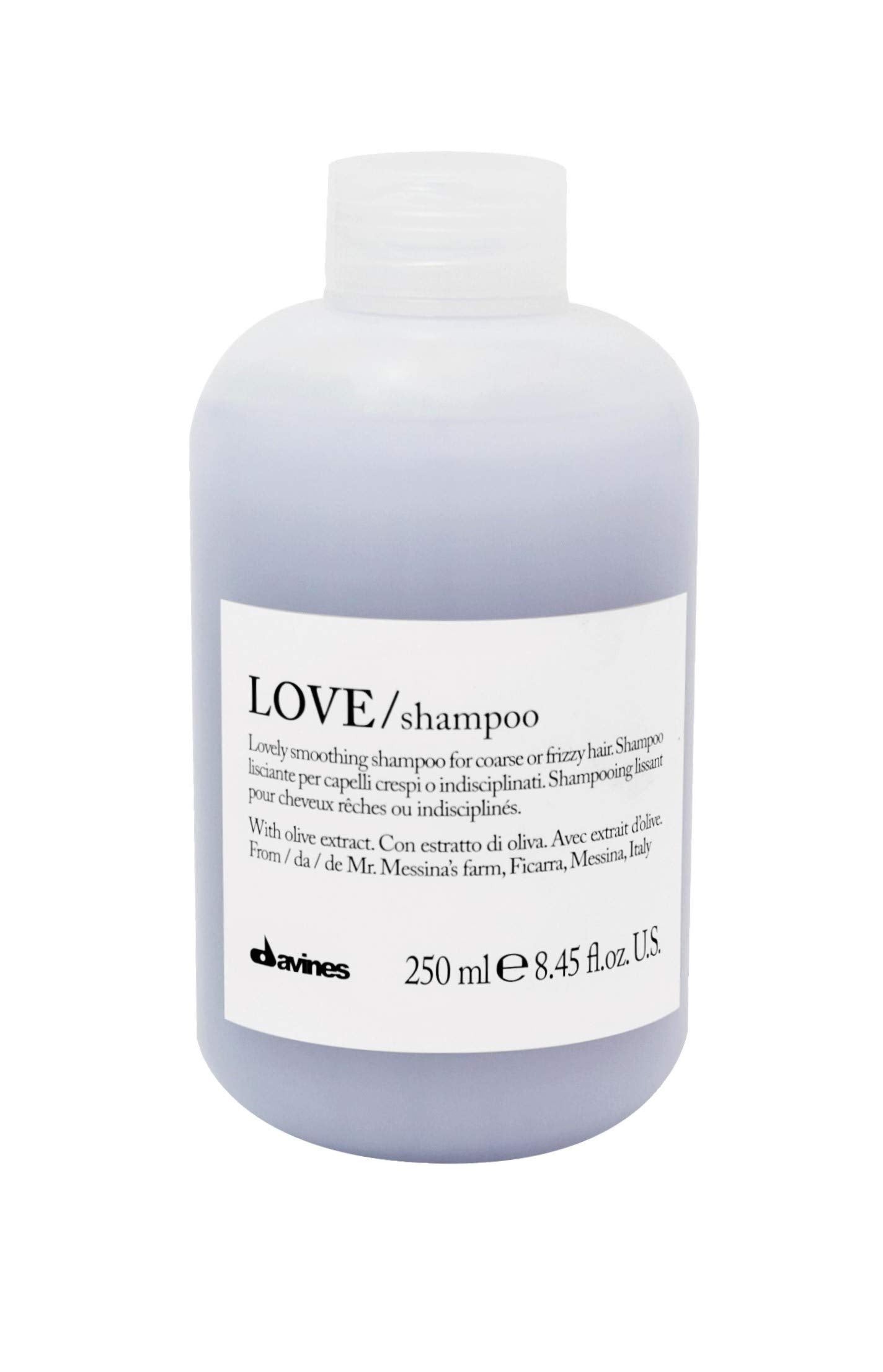 Davines LOVE Shampoo Smoothing 1000ml Pump Included White