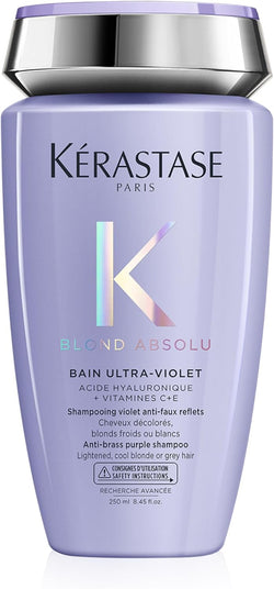 Kérastase Blond Absolu Ultra Violet Shampoo – Professional Hair Care for Shine, Repair & Smoothness 250ml