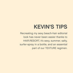 KEVIN.MURPHY HAIR.RESORT.SPRAY Beach Waves Texturising Hair Spray - For Fine & Long Hair - Sulphate-Free, Lightweight & Volumising Styling Spray with Hydrolysed Silk, Wheat Amino Acids & Citrus Oils - 150 mL